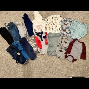 6-9 month baby boy lot (16 pieces)